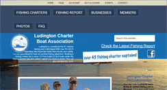 Desktop Screenshot of ludingtonsalmon.com