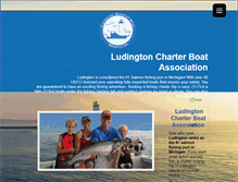 Tablet Screenshot of ludingtonsalmon.com